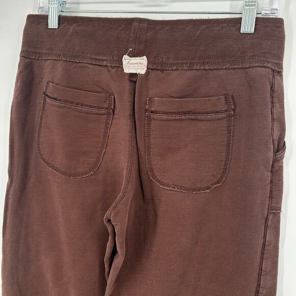 Vintage 90s y2k Women's Mocha Brown Maurices Wide Leg Baggy Flare Sweatpants - Picture 6 of 9
